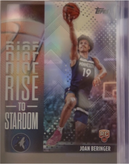 2025-26 Topps #RTS-17 Joan Beringer Rise to Stardom — front