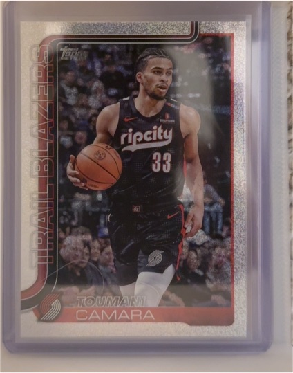 2025-26 Topps Basketball #128 Toumani Camara — front