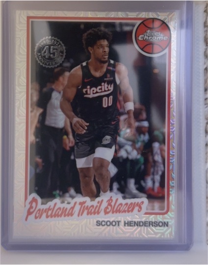 2025-26 Topps Chrome 1980-81 #TC-SH Scoot Henderson — front