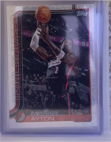 2025-26 Topps #124 Deandre Ayton — front