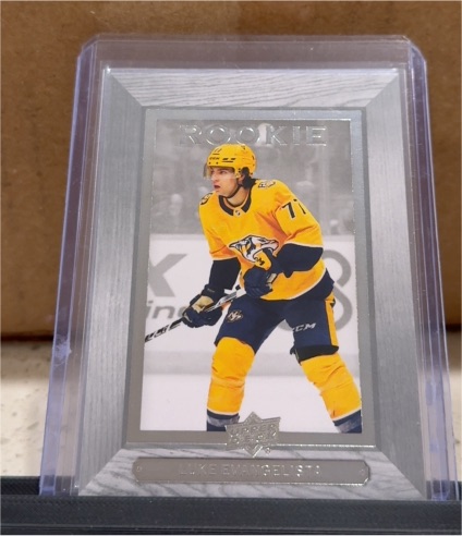 2023-24 Upper Deck Extended Series Bee Hive Rookie #BH-37 Luke Evangelista — front