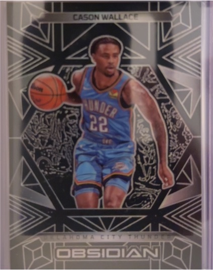 2024-25 Panini Obsidian #69 Cason Wallace — front