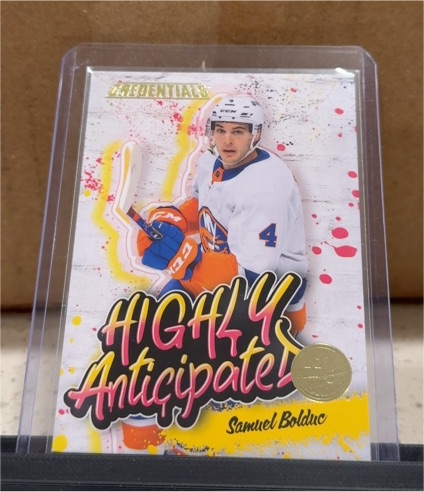 2023-24 Upper Deck Credentials #HA-26 Samuel Bolduc — front