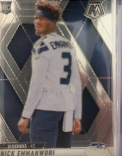 2025 Panini Mosaic #321 Nick Emmanwori RC — front
