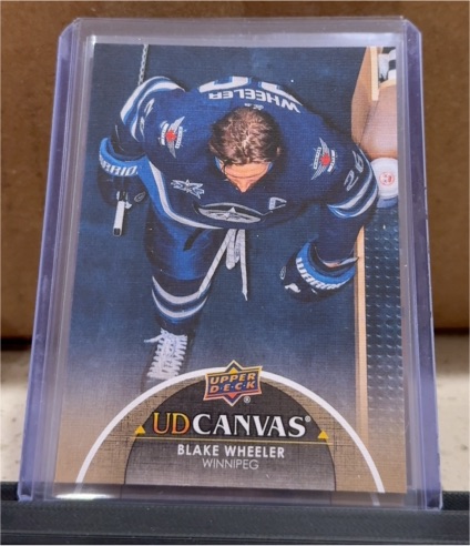 2021-22 Upper Deck #C209 Blake Wheeler UD Canvas — front