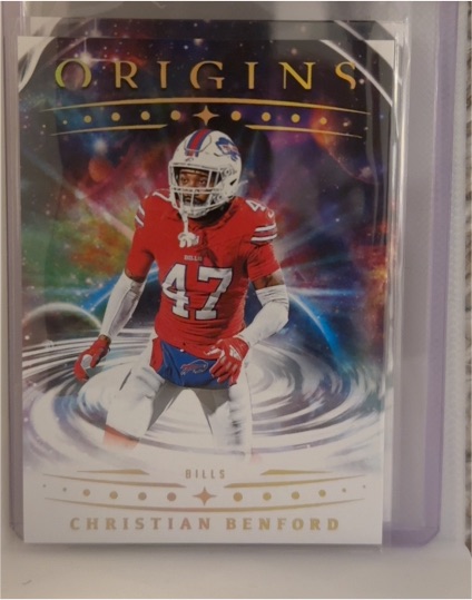2025 Panini Origins #60 Christian Benford — front