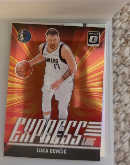 2024-25 Panini Donruss Optic #6 Luka Dončić Express Lane — front