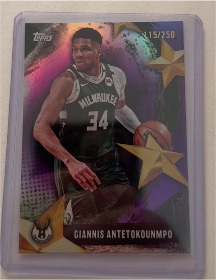 2025-26 Topps Basketball #SA-3 Giannis Antetokounmpo — front