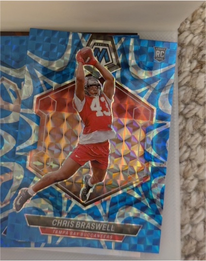 2024 Panini Mosaic #354 Chris Braswell — front