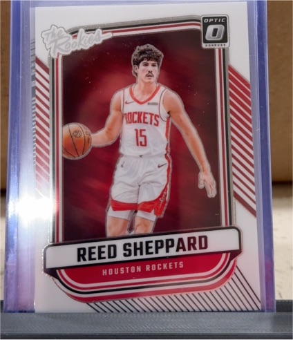 2024-25 Panini Donruss Optic #3 Reed Sheppard — front
