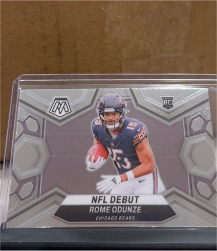 2024 Panini Mosaic #281 Rome Odunze NFL Debut Rookie Card — front