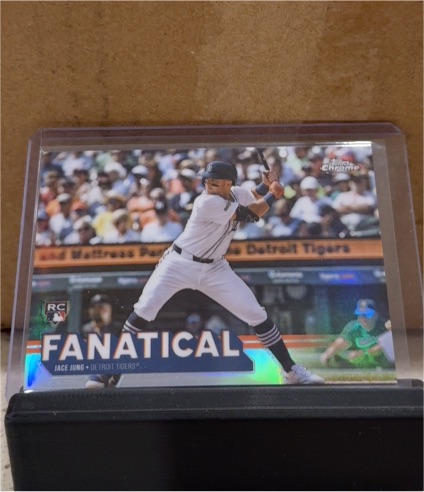 2025 Topps Chrome #FAN-25 Jace Jung Fanatical — front