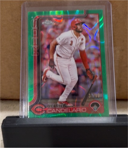 2025 Topps Chrome #85 Jeimer Candelario — front