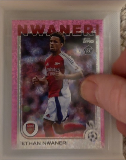 2024-25 Topps UEFA #NWANERI Ethan Nwaneri — front