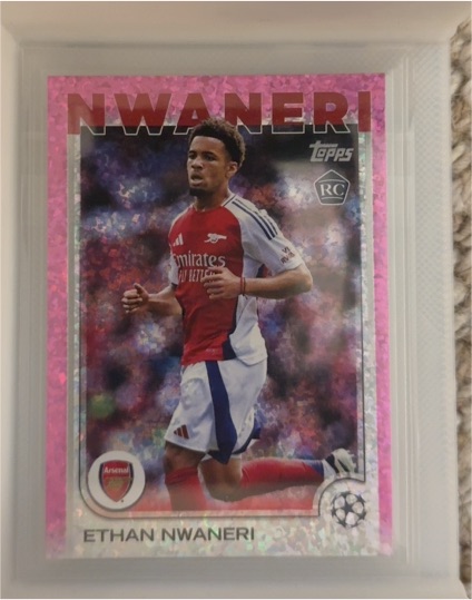 2024-25 Topps UEFA Club Competitions #158 Ethan Nwaneri — front