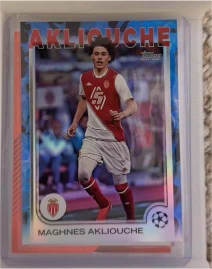 2024-25 Topps UEFA Club Competitions #64 Maghnes Akliouche — front