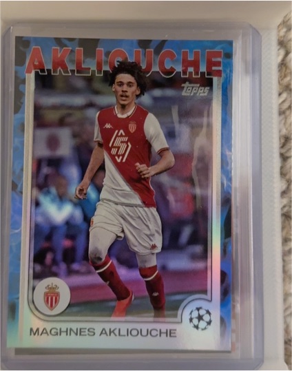 2024-25 Topps UEFA Club Competitions #64 Maghnes Akliouche — front