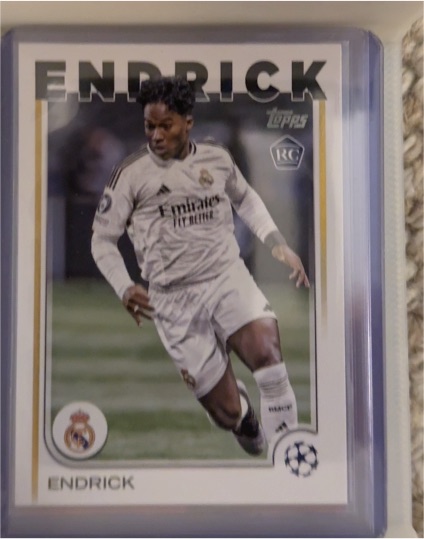 2024-25 Topps UEFA Club Competitions #100 Endrick — front