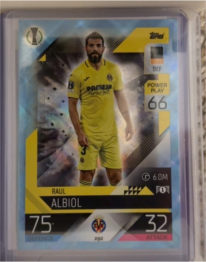2022-23 Topps Match Attax UEFA #292 Raul Albiol — front