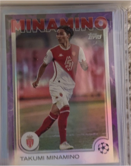2024-25 Topps UEFA Club Competitions #57 Takumi Minamino — front