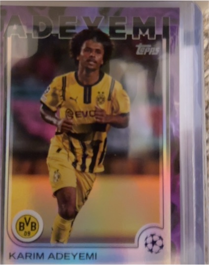 2024-25 Topps UEFA Club Competitions #105 Karim Adeyemi — front