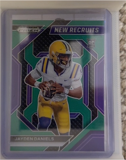 2024 Panini Prizm Draft Picks New Recruits #NR-JDS Jayden Daniels — front