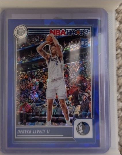 2023-24 Panini NBA Hoops Premium Stock #253 Dereck Lively II — front
