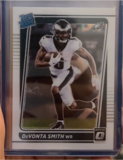 2021 Panini Donruss Optic #205 DeVonta Smith — front