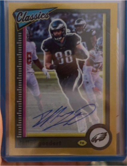 2022 Panini Classics #80 Dallas Goedert — front