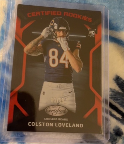 2025 Panini Certified Rookies #CRK-CLD Colston Loveland — front