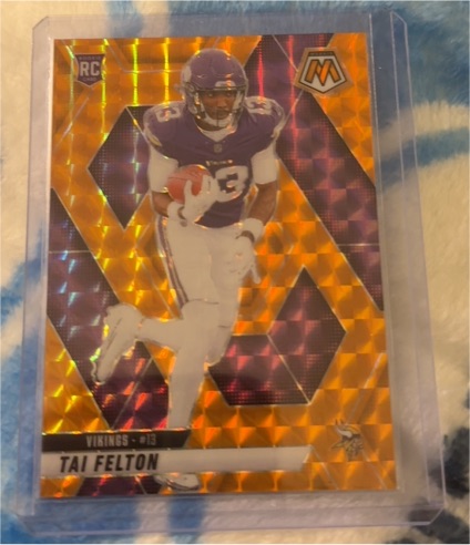 2020 Panini Mosaic #13 Tai Felton — front