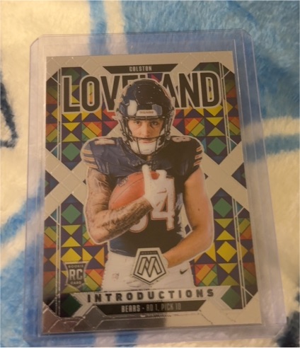 2025 Panini Mosaic Introductions #5 Colston Loveland — front