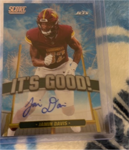 2025 Panini Score It's Good! #Jamin Davis — front