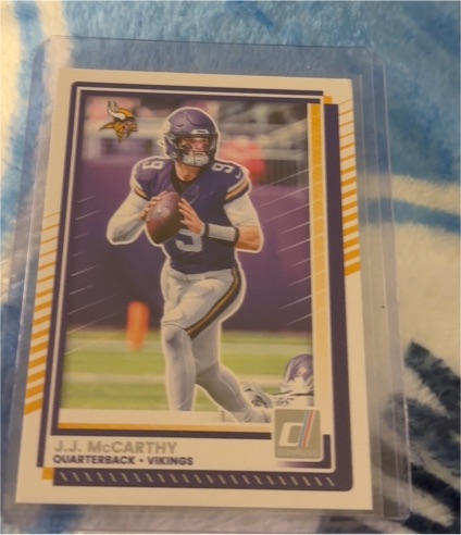 2025 Panini Donruss #57 J.J. McCarthy — front