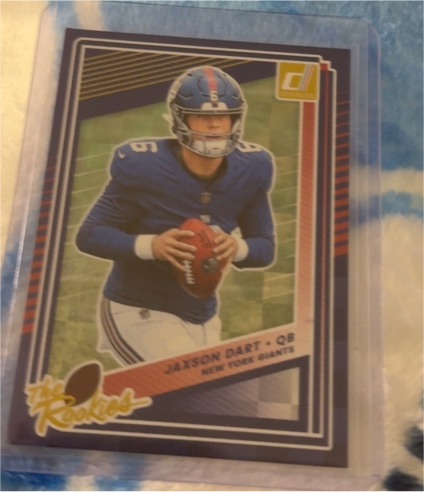 2025 Donruss #2 Jaxson Dart The Rookies — front