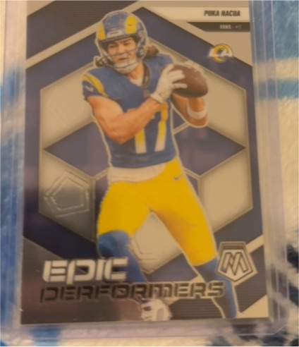 2025 Panini Mosaic #7 Puka Nacua — front