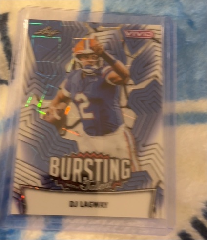 2025 Leaf Vivid Bursting With Talent #DJ Lashley — front
