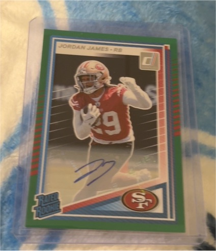 2025 Donruss #374 Jordan James — front