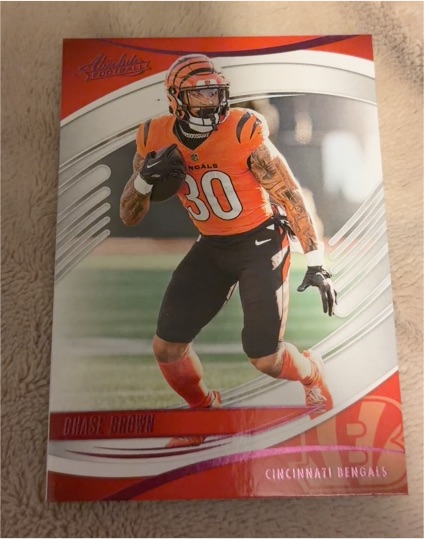 2025 Panini Absolute #98 Chase Brown — front