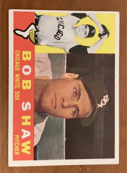 1960 Topps #380 Bob Shaw — front