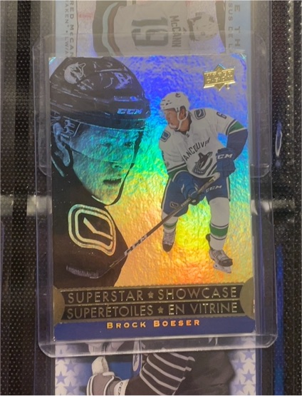 2018-19 Upper Deck Tim Hortons #SS-2 Brock Boeser — front