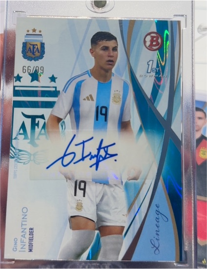 2024 Topps Lineage Argentina #AB-GI Gino Infantino — front