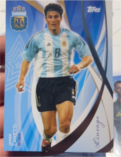 2024 Topps Lineage #39 Javier Zanetti — front