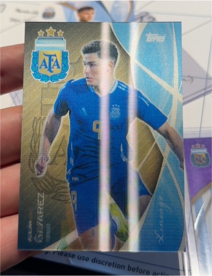 2024 Topps Lineage Argentina #LL-1 Julián Álvarez — front
