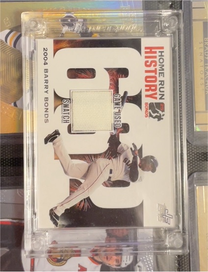 2004 Topps Barry Bonds Home Run History #667 — front
