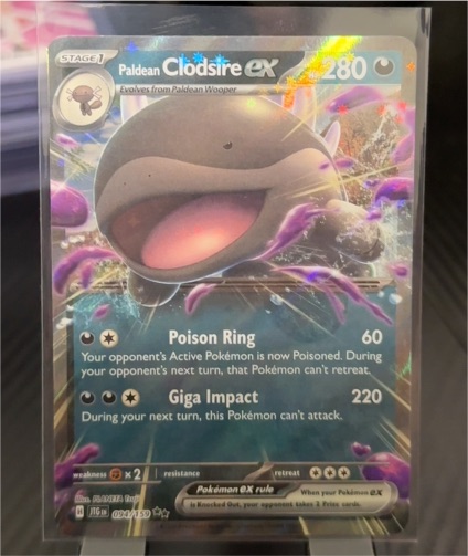 2025 Pokémon #094 Paldean Clodsire ex — front