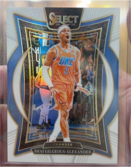 2024-25 Panini Select Concourse #36 Shai Gilgeous-Alexander — front