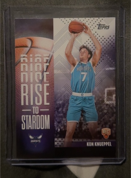 2025-26 Topps #RTS-4 Kon Knueppel Rise to Stardom — front