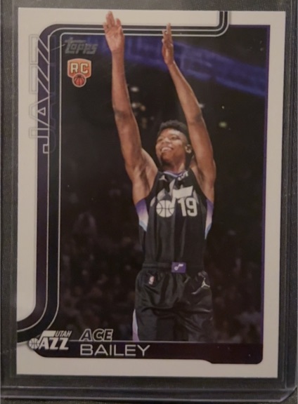 2025-26 Topps #205 Ace Bailey — front