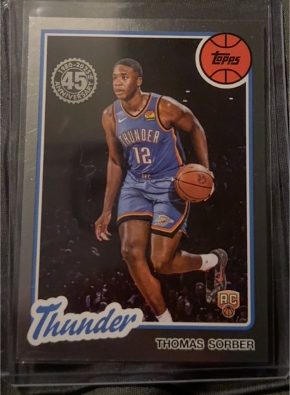 2025-26 Topps #80BK-61 Thomas Sorber — front